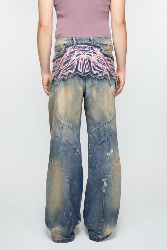 (image for) Unique Loose fit denim trousers